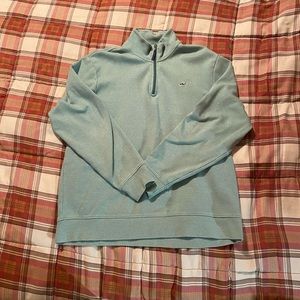 Green Vineyard Vines Quarter Zip | Size L